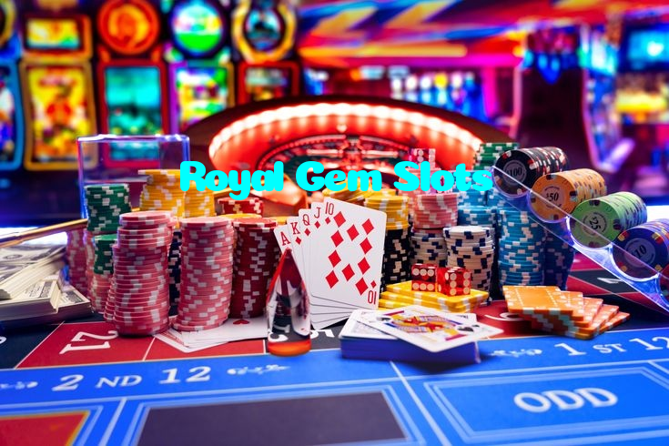 Royal Gem Slots casino presented on mobile device in Pakistan with slots and live games